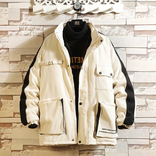 new style men clothes 2019 in autumn and winter fashion roupas masculinas contrast thickened cotton coat roupas masculinas 2019, Black
new style men clothes 2019 in autumn and winter fashion roupas masculinas contrast thickened cotton coat roupas masculinas 2019, Black
