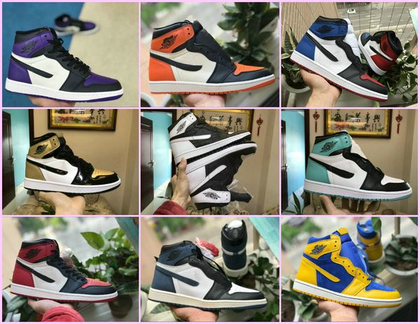 2019 New 1 OG High Game Royal Basketball Shoes Cheap Chicago White Men Sports Boots 1s Banned Gold Top 3 Red Toe Retros women off sneakers
2019 New 1 OG High Game Royal Basketball Shoes Cheap Chicago White Men Sports Boots 1s Banned Gold Top 3 Red Toe Retros women off sneakers