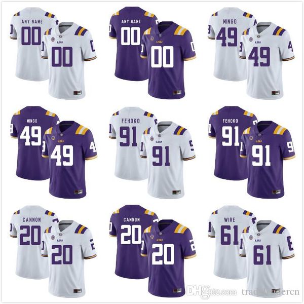 custom mens youth lsu tigers any name any number personalized kids man home away ncaa college football jerseys, Black
custom mens youth lsu tigers any name any number personalized kids man home away ncaa college football jerseys, Black