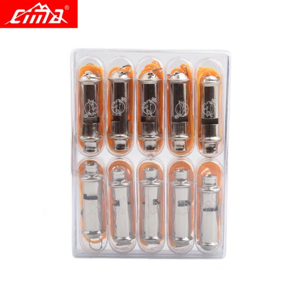 cima metal whistle steel whistles lanyard rope outdoor hiking camping survival equipment sport coach tools
cima metal whistle steel whistles lanyard rope outdoor hiking camping survival equipment sport coach tools