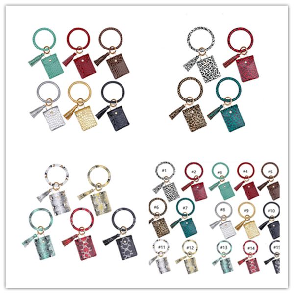 women bangle wristlets wallet coin purses tassels key chains card holder bag trendy leopard pu leather bracelets keychain zero wallet e22909, White
women bangle wristlets wallet coin purses tassels key chains card holder bag trendy leopard pu leather bracelets keychain zero wallet e22909, White