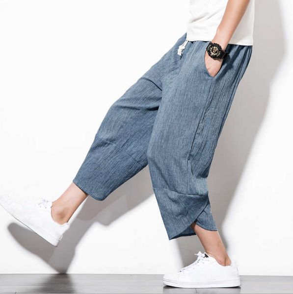 mens designer casual pants 2019 summer loose straight brand lightweight capris m-4xl, Black
mens designer casual pants 2019 summer loose straight brand lightweight capris m-4xl, Black