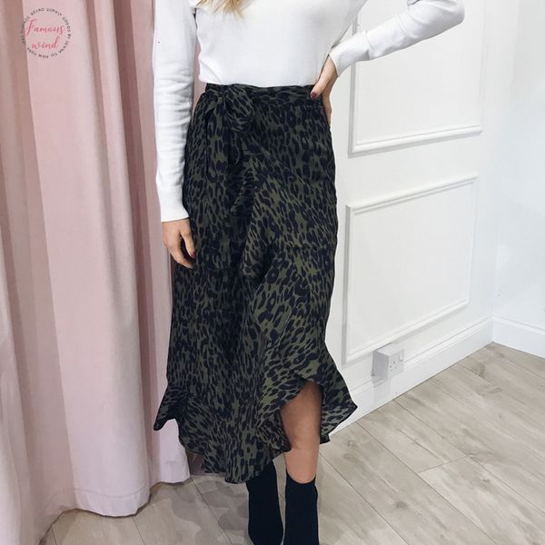 women midi skirts bandage belt leopard print skirts leopard print split evening party summer casual loose long skirt femme, Black
women midi skirts bandage belt leopard print skirts leopard print split evening party summer casual loose long skirt femme, Black