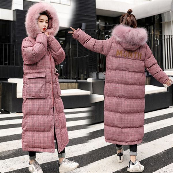 dongdaemun x-long cotton-padded jacket coat women's 2018 winter new style thick over-the-knee down jacket cotton-padded clothes, Blue;black
dongdaemun x-long cotton-padded jacket coat women's 2018 winter new style thick over-the-knee down jacket cotton-padded clothes, Blue;black