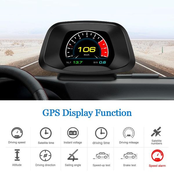 2020 hud p19 head up display obd2 trip computer obd2+gps windshield speedometer car detector oil consumption 8 interface
2020 hud p19 head up display obd2 trip computer obd2+gps windshield speedometer car detector oil consumption 8 interface