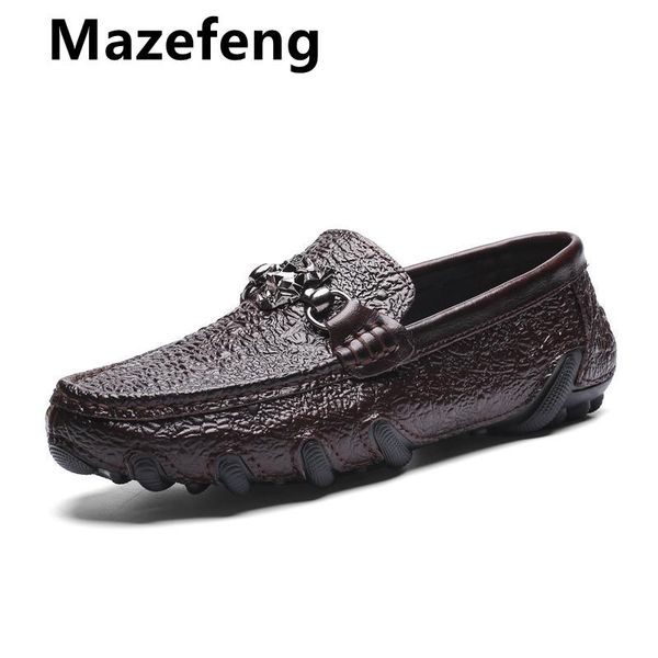 men genuine leather loafer men club loafer casual shoes with metal decoration and great traction ocs-like rubber outsole, Black
men genuine leather loafer men club loafer casual shoes with metal decoration and great traction ocs-like rubber outsole, Black