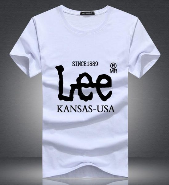 spring and summer new style monogram signature t-shirt fashion men's t-shirt breathable cotton t-shirt 9 colors, White
spring and summer new style monogram signature t-shirt fashion men's t-shirt breathable cotton t-shirt 9 colors, White