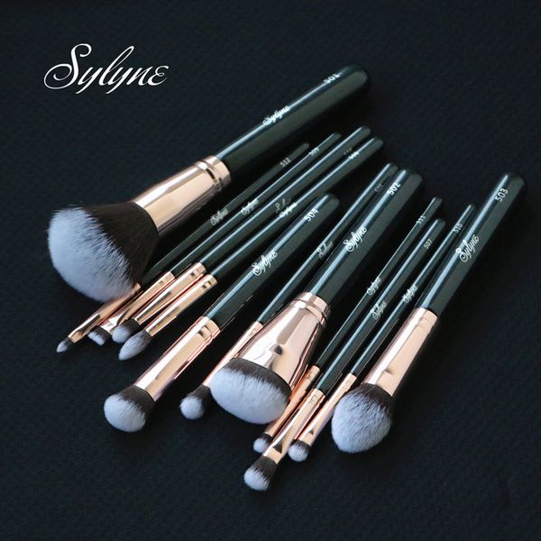 sylyne 12pcs makeup brushes professional makeup brush set new arrivals synthetic hair black make up brushes set kit tools
sylyne 12pcs makeup brushes professional makeup brush set new arrivals synthetic hair black make up brushes set kit tools