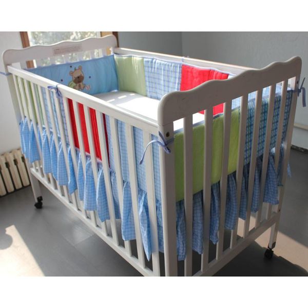 new store promotion-baby crib bumper pads for standard crib machine washable padded liner 100% cotton 1 long piece on sale
new store promotion-baby crib bumper pads for standard crib machine washable padded liner 100% cotton 1 long piece on sale