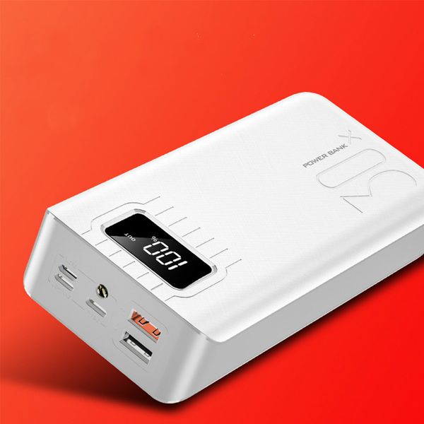 power bank 30000mah type-c micro usb qc fast charging powerbank led display portable external battery charger for smart phones
power bank 30000mah type-c micro usb qc fast charging powerbank led display portable external battery charger for smart phones
