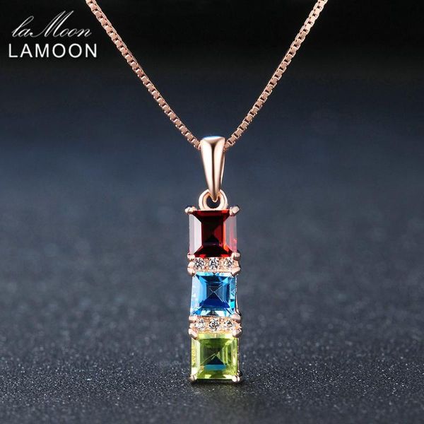 lamoon 4mm natural green peridot bule z red garnet 925 sterling silver chain pendant necklace s925 lmni052
lamoon 4mm natural green peridot bule z red garnet 925 sterling silver chain pendant necklace s925 lmni052