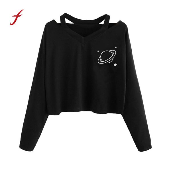 feitong camisetas mujer verano 2019 long sleeve women t shirt women casual planet printed shirt streetwear female /py, White
feitong camisetas mujer verano 2019 long sleeve women t shirt women casual planet printed shirt streetwear female /py, White