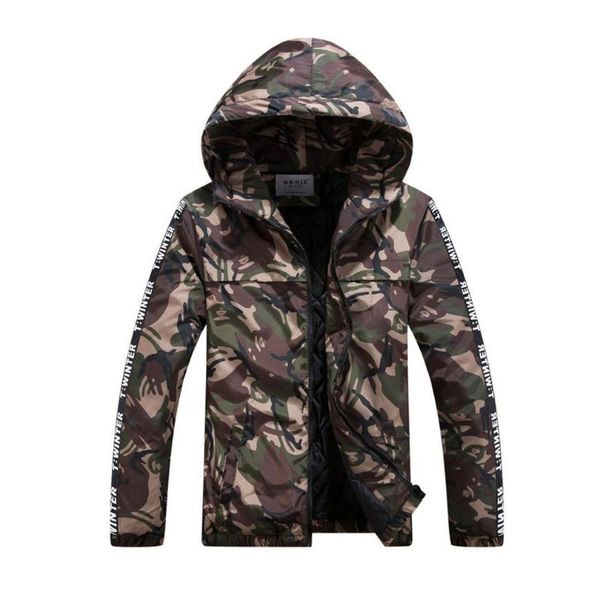 men camouflage tactical jacket 2020 short winter waterproof windproof casual padded cotton coat warm slim-cut outerwear, Black;brown
men camouflage tactical jacket 2020 short winter waterproof windproof casual padded cotton coat warm slim-cut outerwear, Black;brown