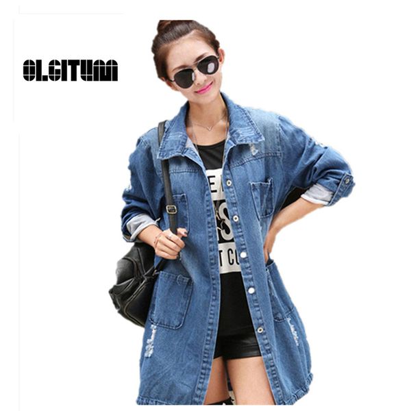 women's jackets women coats 2021 slim denim jacket female long sleeve single breasted pockets casual jeans, Black;brown
women's jackets women coats 2021 slim denim jacket female long sleeve single breasted pockets casual jeans, Black;brown