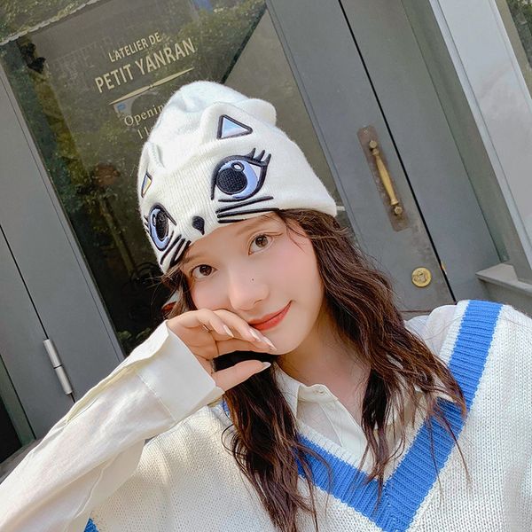 cute cartoon cat winter hat women knitted female warm beanie girl bonnet femme skullies beanies soft hats women's winter caps, Blue;gray
cute cartoon cat winter hat women knitted female warm beanie girl bonnet femme skullies beanies soft hats women's winter caps, Blue;gray