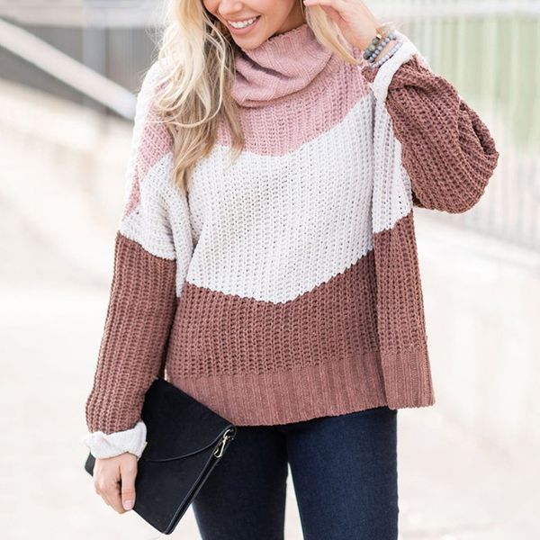 2019 new fall winter 100% wool turtleneck sweater soft handle warm women jumper render knit pullover plus size s-xl#j30, White;black
2019 new fall winter 100% wool turtleneck sweater soft handle warm women jumper render knit pullover plus size s-xl#j30, White;black