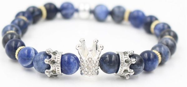 8mm gg5b gold silver copper cz zircon cubic zirconia elastic adjusted charm reiki buddha nature stone crown bracelet, Black
8mm gg5b gold silver copper cz zircon cubic zirconia elastic adjusted charm reiki buddha nature stone crown bracelet, Black