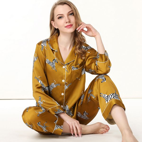 golden zebra 100% silk pajamas sets women elegant long sleeve pyjamas sets women noble pure color ladies silk sleepwear, Black;red
golden zebra 100% silk pajamas sets women elegant long sleeve pyjamas sets women noble pure color ladies silk sleepwear, Black;red