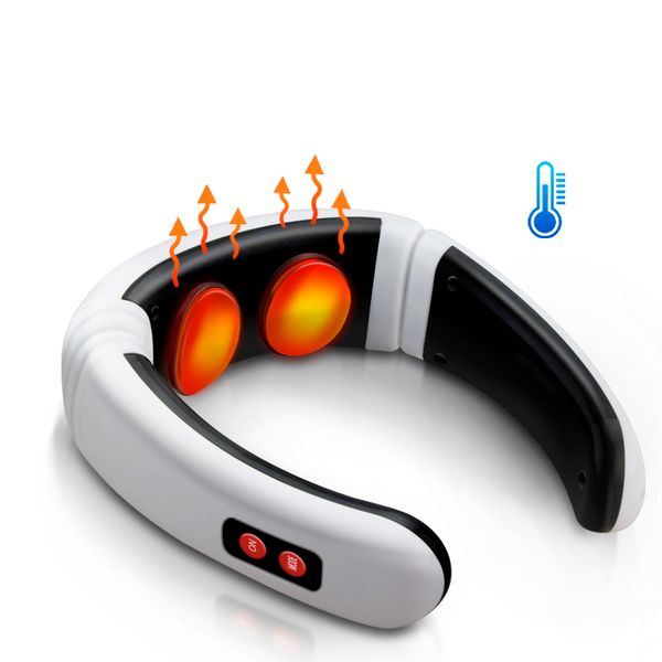 electric neck massager & pulse back 6 modes power control far infrared heating pain relief tool health care relaxation machine
electric neck massager & pulse back 6 modes power control far infrared heating pain relief tool health care relaxation machine