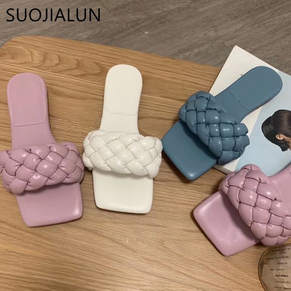 suojialun 2020 women brand summer slides weave open toe flat casual slipper leisure sandal female beach flip flops, Black
suojialun 2020 women brand summer slides weave open toe flat casual slipper leisure sandal female beach flip flops, Black