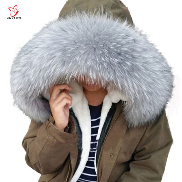 2018 real raccoon fur collar womens 100% natural fur gray collar shawl raccoon removable scraves, Blue;gray
2018 real raccoon fur collar womens 100% natural fur gray collar shawl raccoon removable scraves, Blue;gray