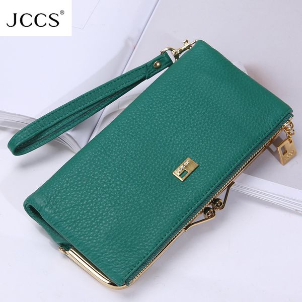 jccs genuine leather womens wallets purses hasp long purses money bag walle clutches clutch wrist bags, Black
jccs genuine leather womens wallets purses hasp long purses money bag walle clutches clutch wrist bags, Black