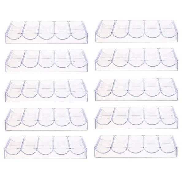 10pcs professional acrylic poker chips 100 chip trays (without cover) running pants, Black;blue
10pcs professional acrylic poker chips 100 chip trays (without cover) running pants, Black;blue