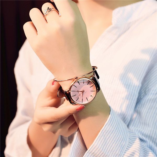 vanzs jingshi ulzzang watch female students simple fashion large dial waterproof personalized leisure, Slivery;brown
vanzs jingshi ulzzang watch female students simple fashion large dial waterproof personalized leisure, Slivery;brown