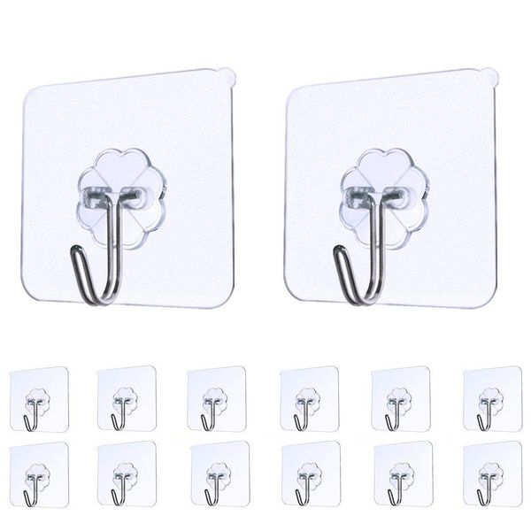 14pc adhesive transparent suction rack door wall hook metal hooks key hanger kitchen accessories bathroom home storage crochet
14pc adhesive transparent suction rack door wall hook metal hooks key hanger kitchen accessories bathroom home storage crochet