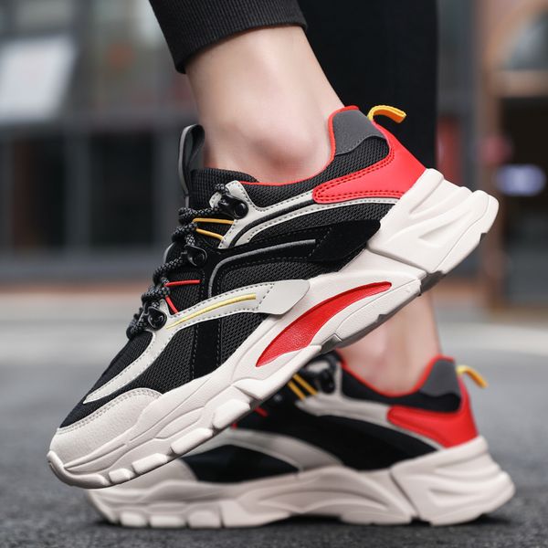 men's sports shoes light breathable comfortable running shoes hard-wearing low jogging sneakers men zapatos hombre, Black
men's sports shoes light breathable comfortable running shoes hard-wearing low jogging sneakers men zapatos hombre, Black
