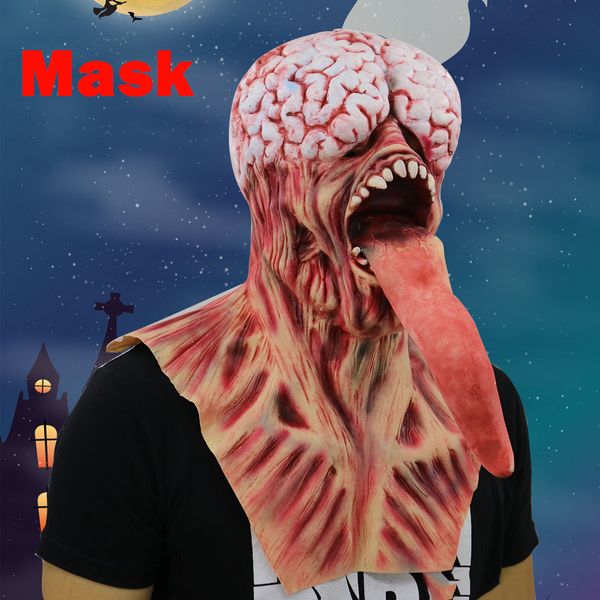 new creative brain long tongued halloween monster scary mask latex devil masks masquerade party silicone horror zombie terror
new creative brain long tongued halloween monster scary mask latex devil masks masquerade party silicone horror zombie terror