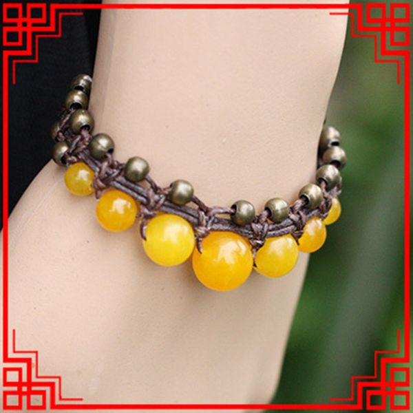 new original design chalcedony bracelet women ethnic bracelet,thailand stone vintage bracele, handmade braided bracelet, Golden;silver
new original design chalcedony bracelet women ethnic bracelet,thailand stone vintage bracele, handmade braided bracelet, Golden;silver