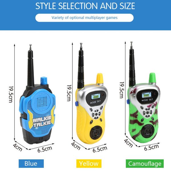 portable plastic digital kids toy walkie talkie professional dual frequency dual-band interphone radio intercoms
portable plastic digital kids toy walkie talkie professional dual frequency dual-band interphone radio intercoms