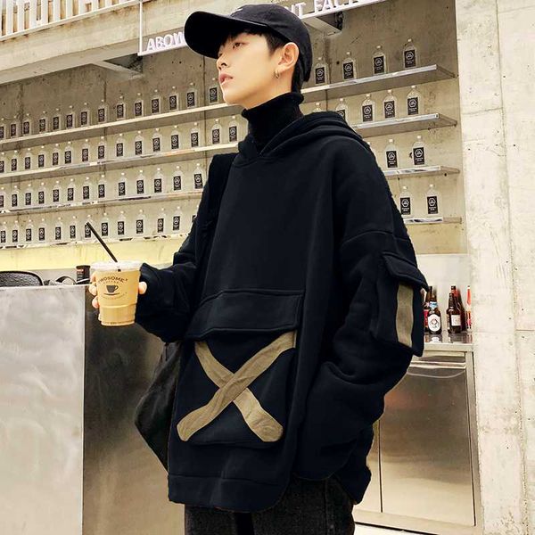drop shipping 2020 new fashion thicken men cargo style hoodies casual fleece male pullover hooded sweatshirt streetwear loose, Black
drop shipping 2020 new fashion thicken men cargo style hoodies casual fleece male pullover hooded sweatshirt streetwear loose, Black