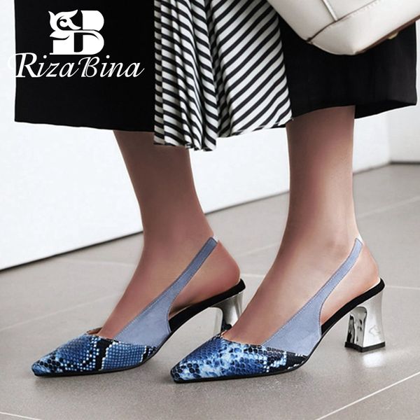 rizabina plus size 31-48 women sandals fashion square toe shoes women snakeskin pattern thick heel party female footwear, Black
rizabina plus size 31-48 women sandals fashion square toe shoes women snakeskin pattern thick heel party female footwear, Black