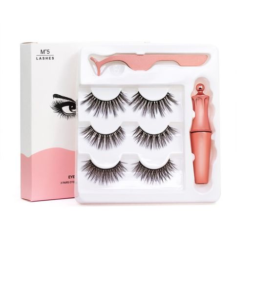 3 pairs magnetic eyelashes false lashes liquid eyeliner eye makeup set 3d magnet false eyelashes natural reusable no glue needed.
3 pairs magnetic eyelashes false lashes liquid eyeliner eye makeup set 3d magnet false eyelashes natural reusable no glue needed.