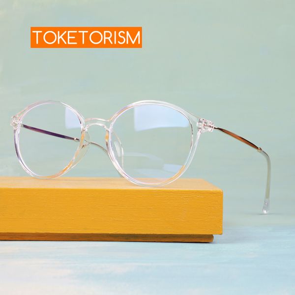 toketorism transparent round glasses woman man anti blue computer eyeglasses lightweight tr90 frame, White;black
toketorism transparent round glasses woman man anti blue computer eyeglasses lightweight tr90 frame, White;black