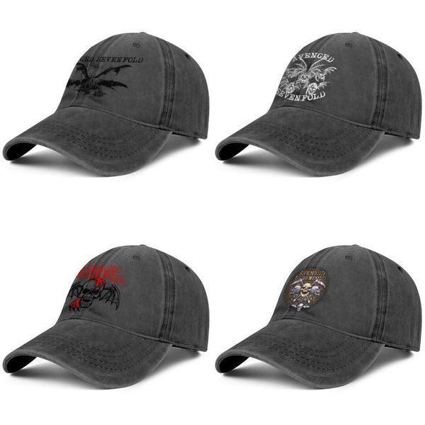 avenged sevenfold a7x skull deathbat mens and womens trucker denim cap cool fitted golf personalisedsports fashion baseball hats heavy, Blue;gray 
avenged sevenfold a7x skull deathbat mens and womens trucker denim cap cool fitted golf personalisedsports fashion baseball hats heavy, Blue;gray