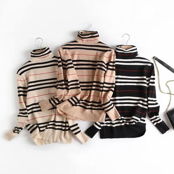 khaki plaid england style turtleneck pullover sweater knitted pullover basic sweaters s29699-aq, White;black
khaki plaid england style turtleneck pullover sweater knitted pullover basic sweaters s29699-aq, White;black