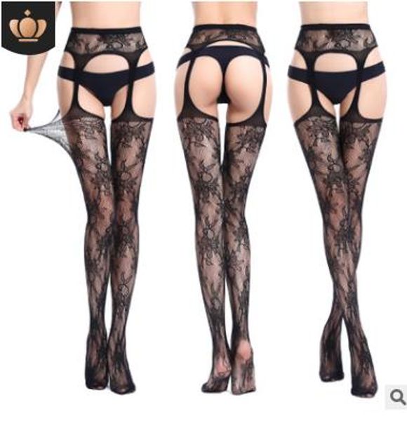 new women' lingerie, hollow garter jacquard pants, leggings, european and american fishnet socks, Red;black
new women' lingerie, hollow garter jacquard pants, leggings, european and american fishnet socks, Red;black