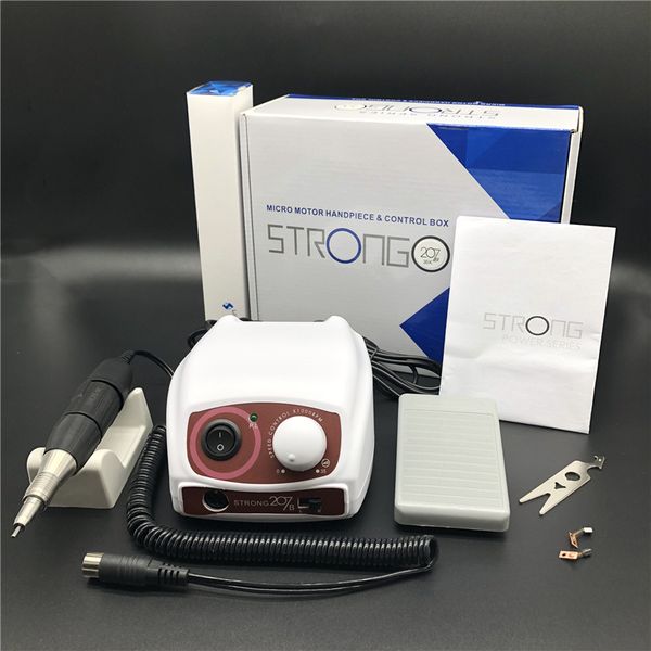 35000rpm strong 210 102 micromotor handpiece & strong 207b control box electric nail drill machine manicure nail art equipment
35000rpm strong 210 102 micromotor handpiece & strong 207b control box electric nail drill machine manicure nail art equipment