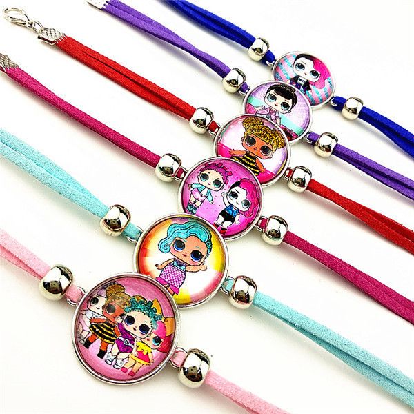 24pcs cartoon girl glass charm beads bracelets bangle necklace keychain ring earrings jewelry series for girls party gift, Golden;silver
24pcs cartoon girl glass charm beads bracelets bangle necklace keychain ring earrings jewelry series for girls party gift, Golden;silver