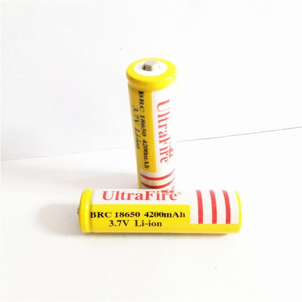 ultrafire 18650 li-ion battery 4200mah 3.7v for strong light flashlight electronic products
ultrafire 18650 li-ion battery 4200mah 3.7v for strong light flashlight electronic products