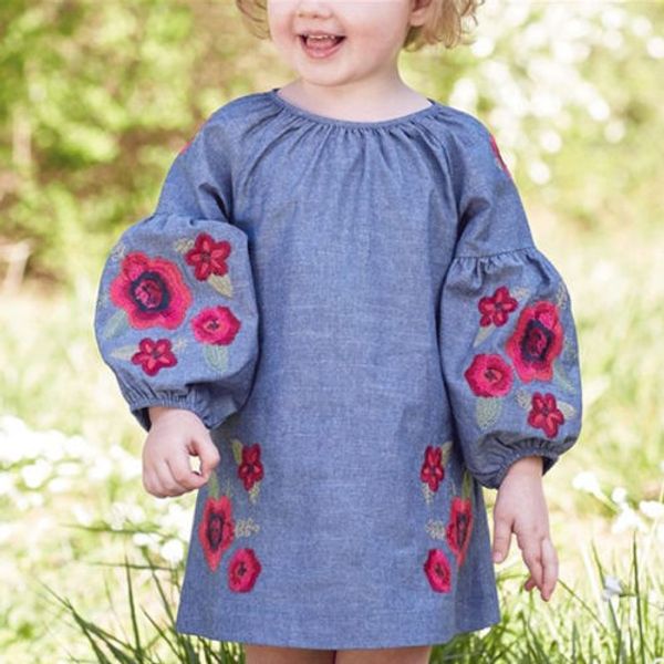 summer princess baby kids girls toddler denim jeans shirt long sleeve dress clothes, Red;yellow
summer princess baby kids girls toddler denim jeans shirt long sleeve dress clothes, Red;yellow