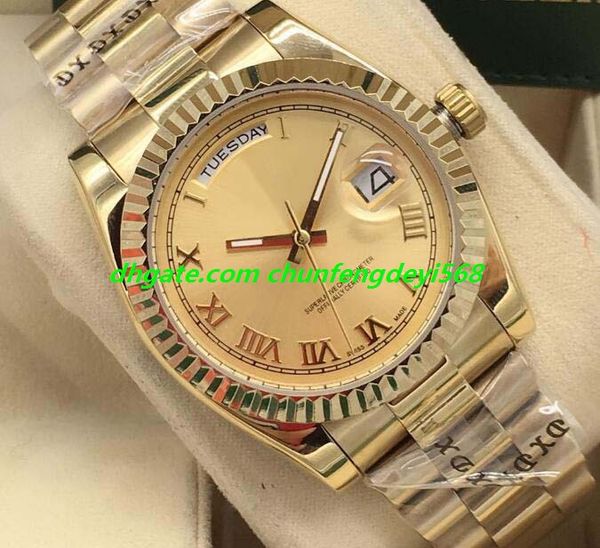 luxury watch 4 style mens ii 36mm 218238 18k yellow gold roman dial watch automatic fashion men's watches wristwatch, Slivery;brown
luxury watch 4 style mens ii 36mm 218238 18k yellow gold roman dial watch automatic fashion men's watches wristwatch, Slivery;brown