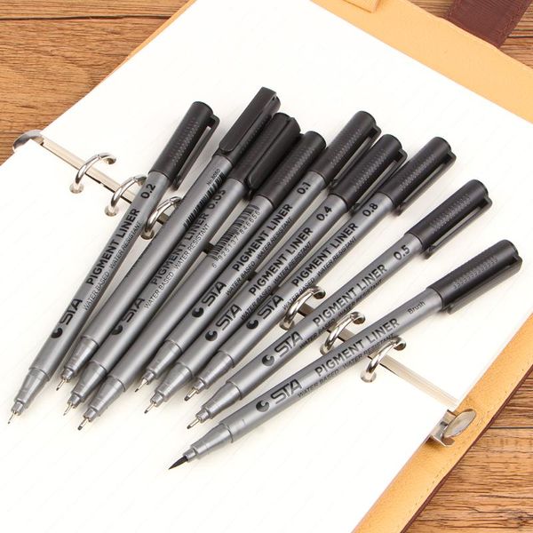 sta sketch markers art marker pen different tip sizes pigment liner water based for drawing handwriting supplie stationery
sta sketch markers art marker pen different tip sizes pigment liner water based for drawing handwriting supplie stationery