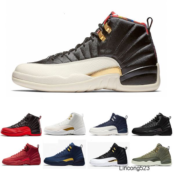 winterized cny gym red 12 xii 12s men basketball athletic shoes bordeaux playoffs high white wings flu game sports sneakers, Black
winterized cny gym red 12 xii 12s men basketball athletic shoes bordeaux playoffs high white wings flu game sports sneakers, Black