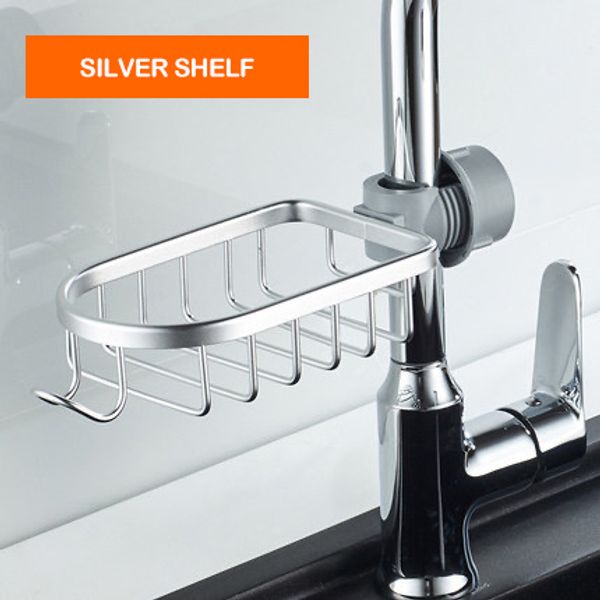 yujie yf8303 kitchen storage rack, faucet, shelf, space aluminum domestic water pool, sponge water hanging basket
yujie yf8303 kitchen storage rack, faucet, shelf, space aluminum domestic water pool, sponge water hanging basket