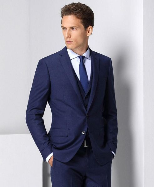custom classic men suit navy lapel single-breasted men business office suit and groom wedding dress prom suits (coat + pants + vest, Black;gray
custom classic men suit navy lapel single-breasted men business office suit and groom wedding dress prom suits (coat + pants + vest, Black;gray
