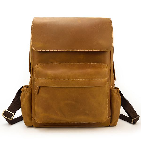 leather bacpack men large capacity crazy horse leather 16''lapbackpack purse bagpack
leather bacpack men large capacity crazy horse leather 16''lapbackpack purse bagpack